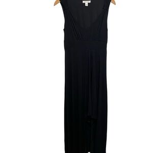 Boston Proper Women's Black Sleeveless Maxi Dress‎ Size S